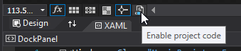 Enable project code